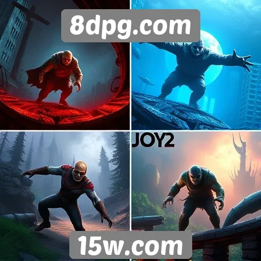 Comparativo de gráficos entre jogos do 8dpg.com